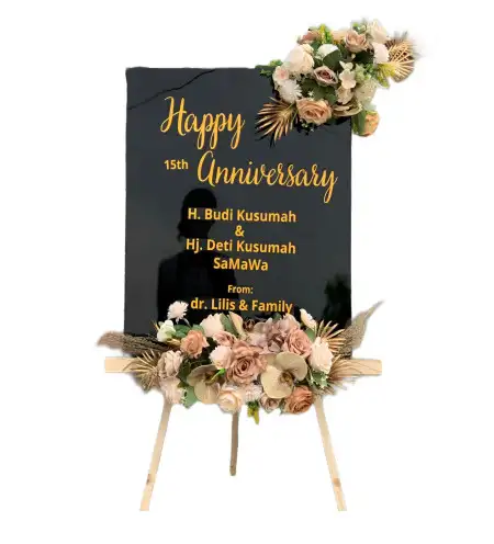 Papan Bunga Akrilik Tegalharjo