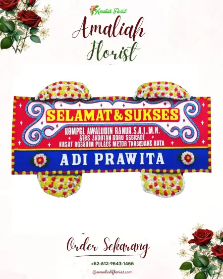 Papan Bunga Ucapan Selamat Tegalharjo
