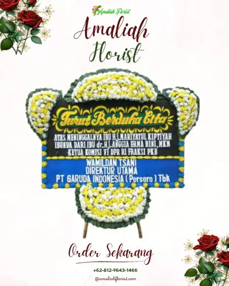 Papan Bunga Duka Tegalharjo